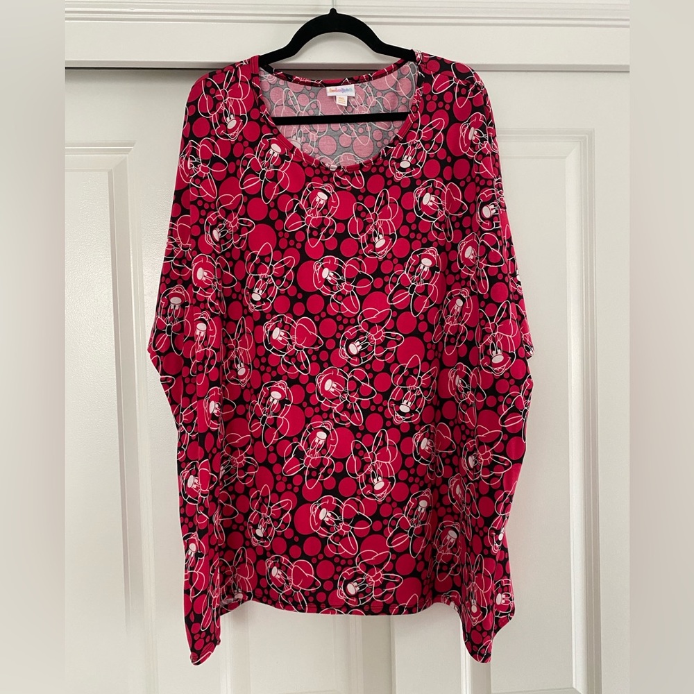 LuLaRoe | Classic T | Minnie Mouse | Red | 3XL